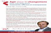 Les 50 propositions de jean-André LASSERRE pour une Fédération 92 innovante