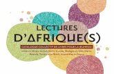 Catalogue Lectures d'Afrique(s)