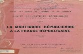 La Martinique républicaine à la France républicaine