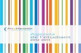 Aix-Marseille Université - Agenda de l'étudiant 2012-2013