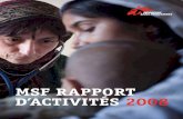 MSF Rapport D'activités 2008