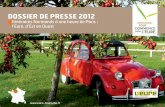 Dossier de Presse Eure Tourisme 2012
