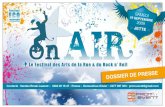 on AIR Festival / Dossier de presse