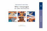 "Du voyage et des hommes" de Franck Michel (éditions Livres du monde, octobre 2013)  | extrait