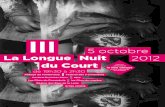 Programme de La Longue Nuit du Court 2012
