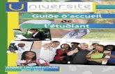 Guide d'accueil année universitaire 2011-2012