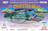 revue de presse du cyclo cross de greoux  les Bains