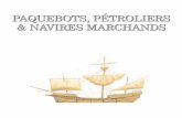 Paquebots, pétroliers & navires marchands