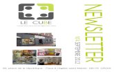 Newsletter n°4 LE CUBE CONCEPT STORE