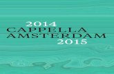 Seizoensbrochure Cappella Amsterdam 2014-2015