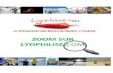 Catalogue de Lyophilise.com