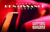 Programme du mois de Septembre 2014_Cinéma Renaissance