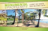 Livret de vente Monumental Pacifiq'Art