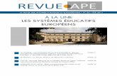 Revue APE - n°2 - Les systèmes éducatifs européens (juillet 2011)