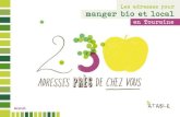 230 adresses pour manger bio et local en Touraine - Partie 1
