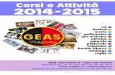 Geas Corsi e attivita' 2014-2015
