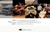 Formations 2014 / 2015 - Confédération War'l Leur