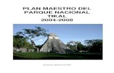 Plan Maestro Tikal 2004 2008