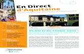 En direct d'Aquitaine Octobre 2014 - Plan actions 2015