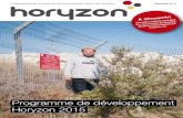 Programme de développement Horyzon 2015