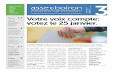 Asse-et-Boiron, Journal d'informations 3, Décembre  2014