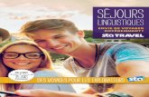 STA Travel Catalogue Sejours Linguistique 2015