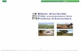 Bilan d'activité 2014   -   Pole conversion bio Poitou-Charentes2014