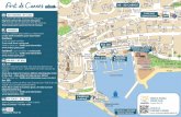 Plan d'accès au port de Cannes (Croisière)