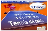 Poitiers TTACC 86 : brochure club 2014-2015
