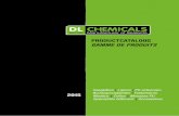 DL Chemicals productcatalogus - Gamme de produits 2015