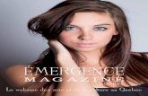 Émergence Magazine Québec - Mars 2015