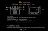 Télécommande (EVI-T4M FR)