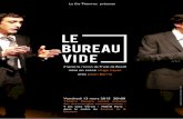 LE BUREAU VIDE - Théâtre Ouvert - Paris -13 MARS 2015