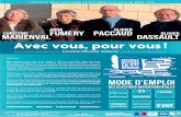 Programme d'Anne Fumery et Olivier Paccaud - Canton Mouy