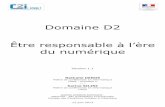 Domaine d2 être responsable à l'ère du numérique version 1 1