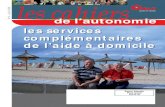 Cahiers de l'autonomie n14 - Les services complémentaires d'aide à domicile