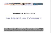 Robert Desnos - La Liberté Ou l'Amour