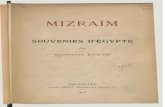 0378-Fiducius-Godefroid Kurth-Mizraim Recuerdos de Egipto en Frances