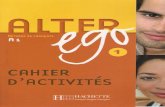 Alter Ego A1 - Niveau 1-Cahier d'Exercices