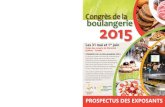 Bakery Congress2015 Prospectus FR