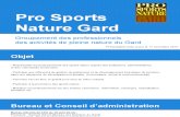 Présentation Pro Sports Nature Gard