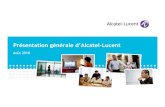 Alcatel-Lucent Overview 2010 FR