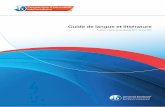 Guide de Langue Et Littérature à Utiliser à Partir de Septembre 2014
