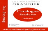 Catalogue Scolaire Primaire