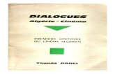 Dialogue Algérie-Cinéma, Première Histoire du Cinéma Algérien - Younes Dadci