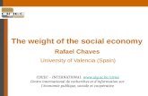 The weight of the social economy Rafael Chaves University of Valencia (Spain) CIRIEC – INTERNATIONAL   Centre international.