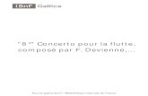 Devienne concerto pour flute no8