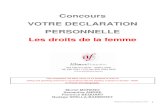 Declaration Droits de La Femme Outomes OK