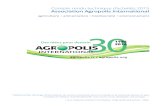 Compte Rendu Technique Activités 2015 d'Agropolis International