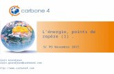 Cours à Science Po d'Alain Grandjean, Energie, Economie, Climat Nov 2015V6